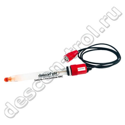 Электрод pH descon® с кабелем и разъемом BNC
